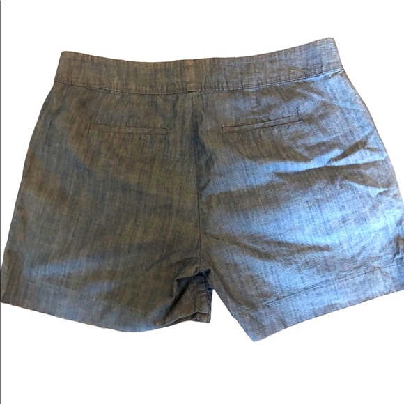 Isaac Mozrahi New York Cotton Mid Rise mid thigh Wide Leg Shorts size 10 - Picture 3 of 8